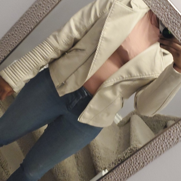 Revamped faux leather jacket - Picture 3 of 3